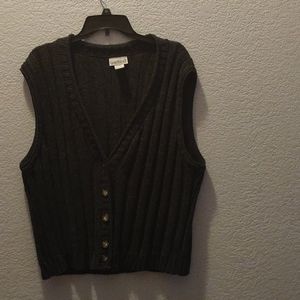 Garland woman's vested sweater